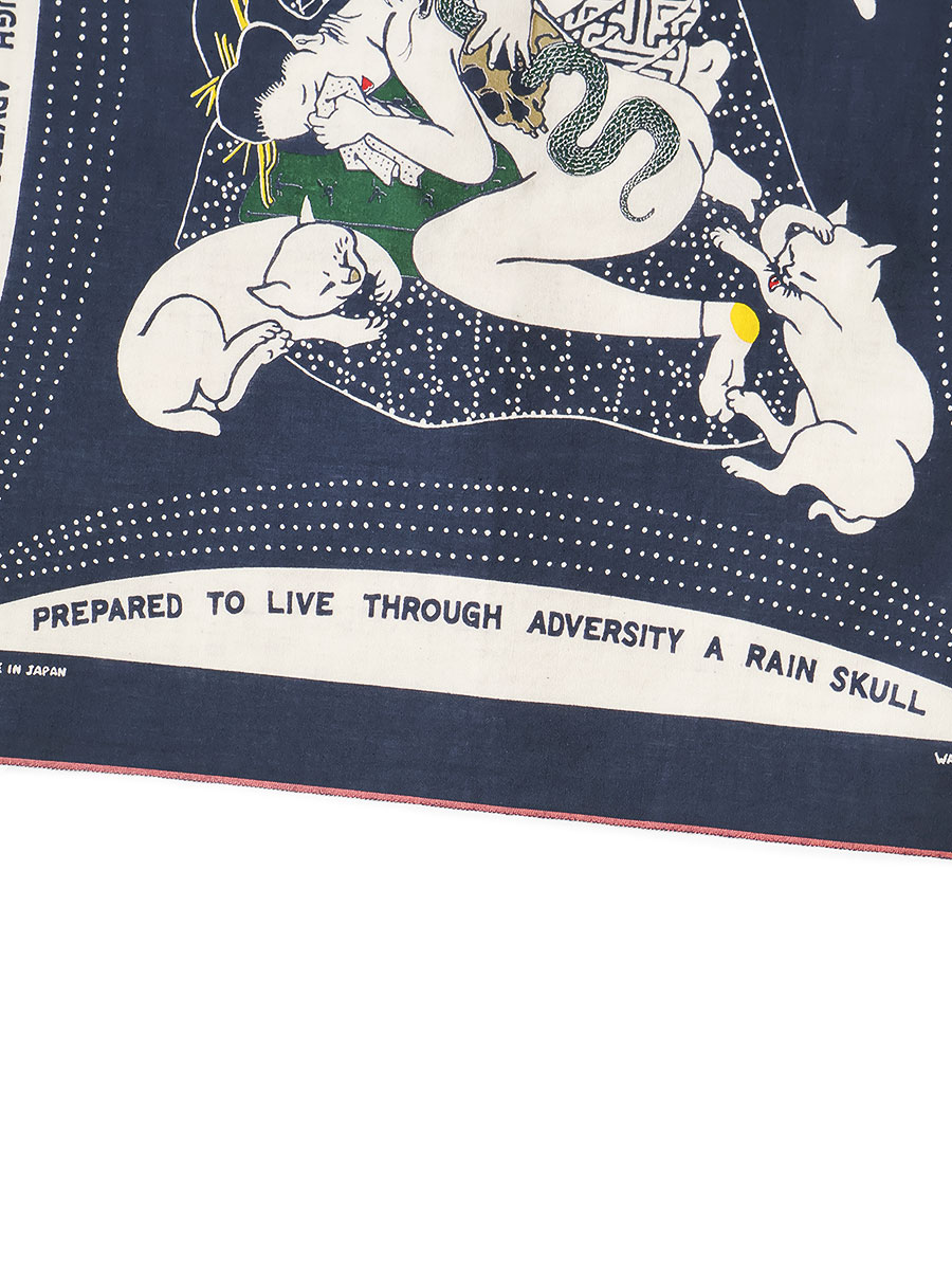 fastcolor セルビッチバンダナ（RAIN SKULL NO WOMAN NO CRY） | KAPITAL