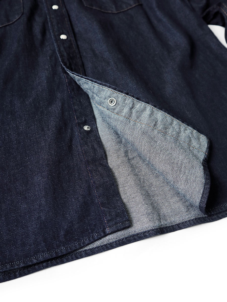 KAPITAL 5oz マグパイ デニムハスキーウエスタンシャツ サイズ4 8oz