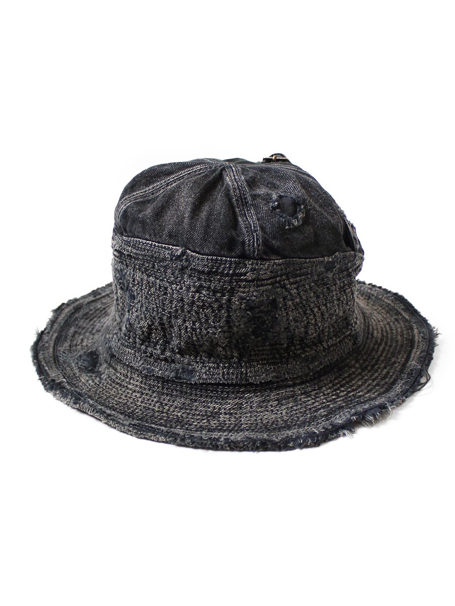 kapital 11.5ozデニム　老人と海HAT（クラッシュリメイク） ek-1534xh.jpg