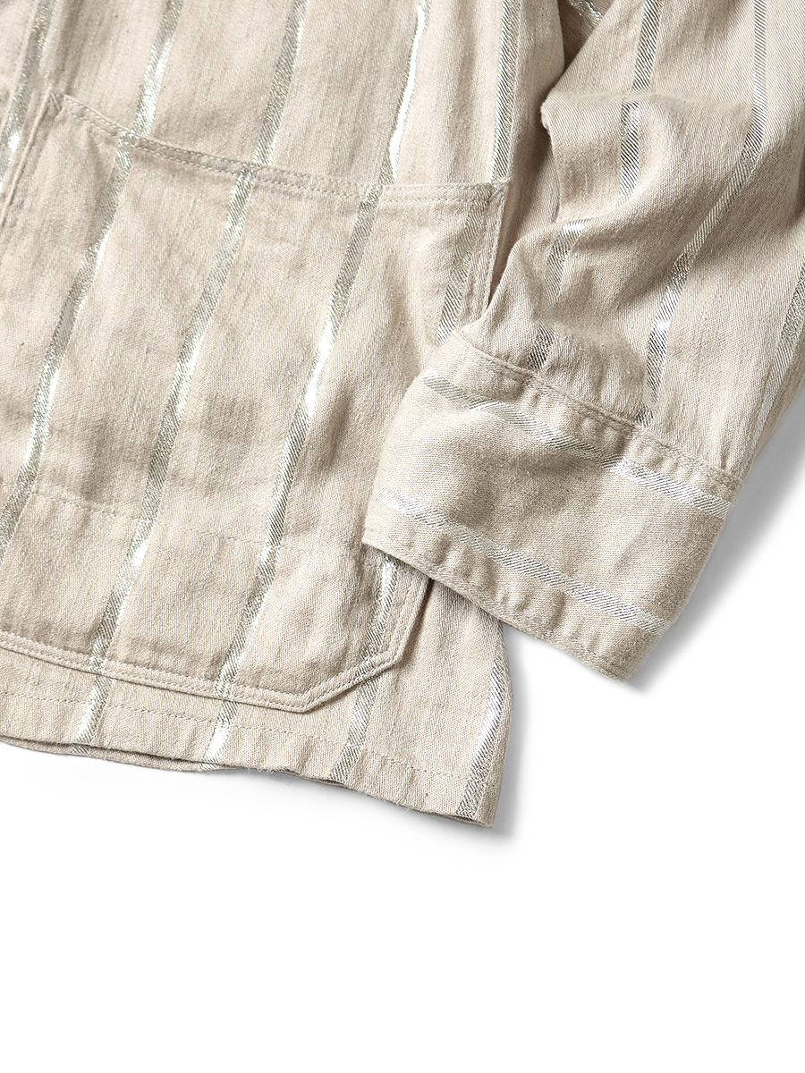 アダクワッタ　リネンカバーオール アダクワッタ リネンカバーオール Coat | adequate