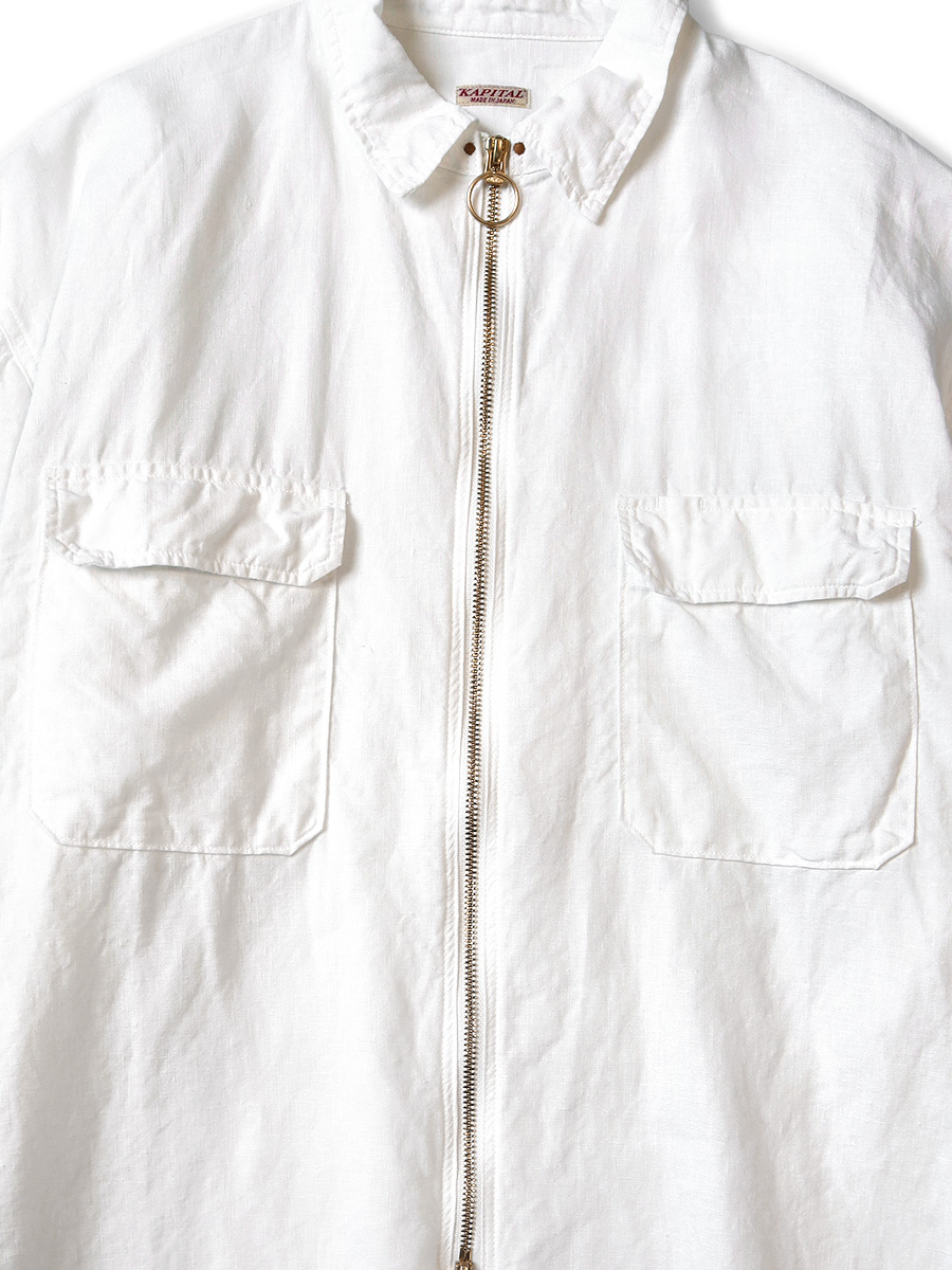リネン ドリズラーワークシャツ | KAPITAL