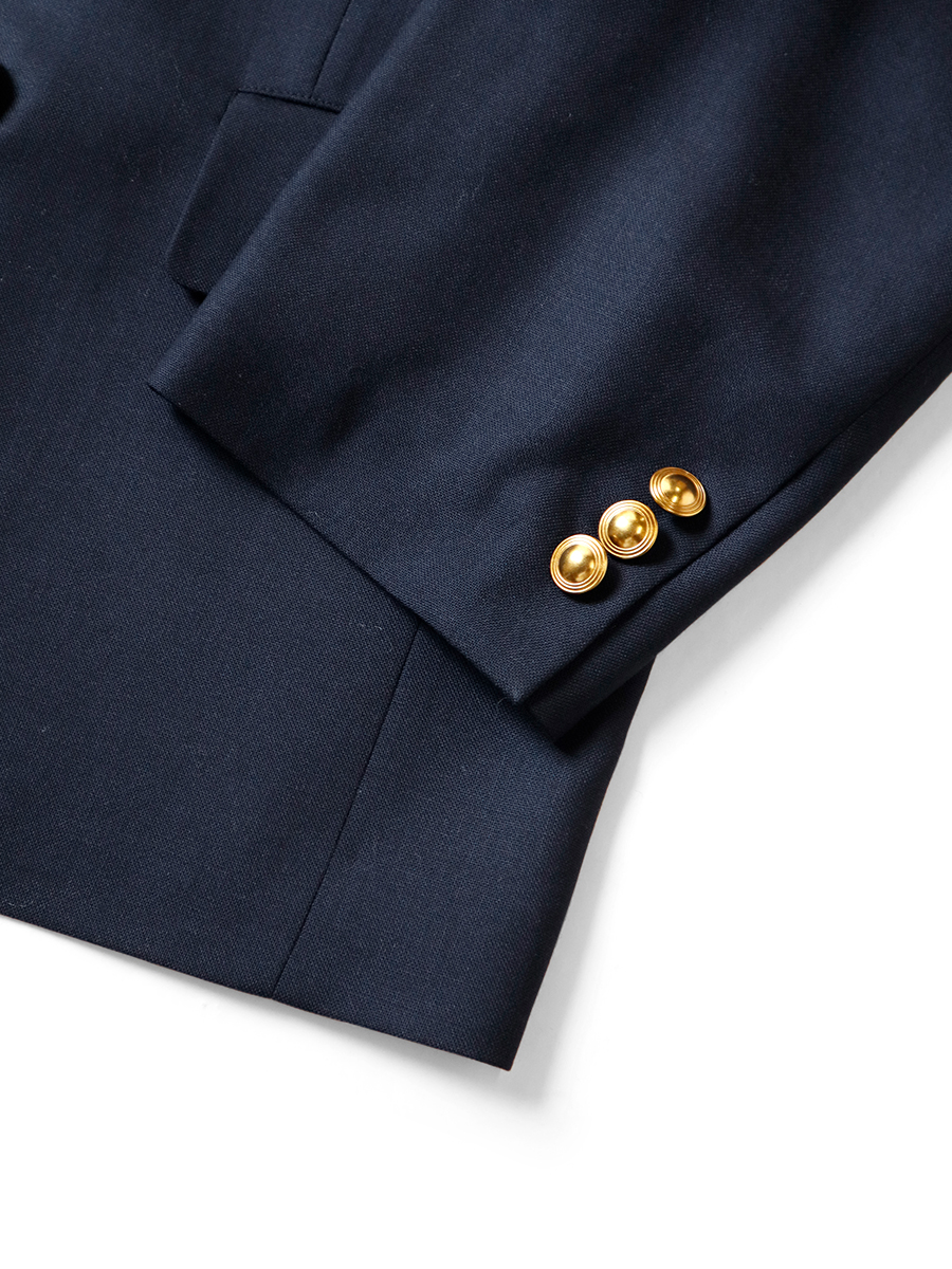 スプリングウールサージ カットアウトエルボーW-JKT | KAPITAL