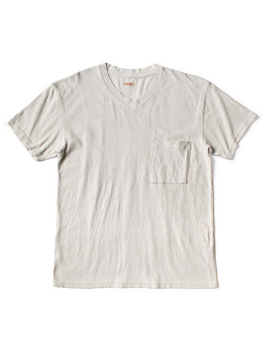 KAPITAL Vネック ポケットTシャツ 3枚セット ガーゼ天竺 VネックポケT | KAPITAL