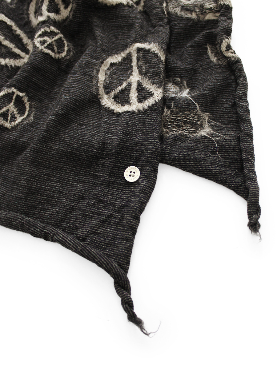 小物 KAPITAL peace mark Happy muffler 小物 KAPITAL peace mark Happy muffler 小物 KAPITAL peace mark