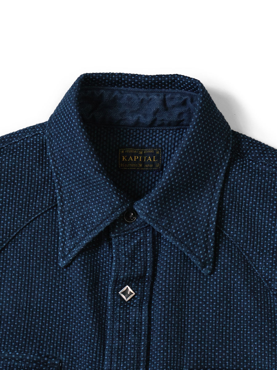 IDG道着キャンバス ハスキーウエスタンシャツ | KAPITAL