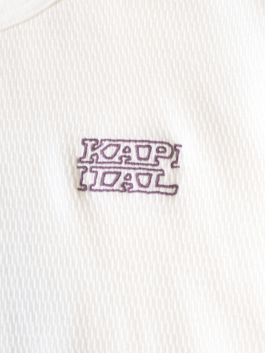 ワッフル天竺 ロンT（KAPITAL刺繍） | KAPITAL