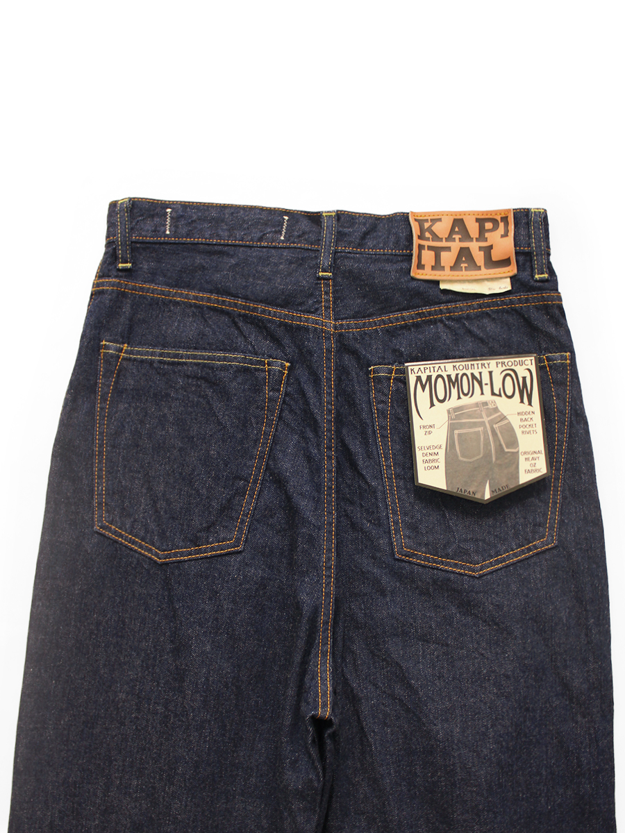 12ozデニム 5P NEWモモンロー(30～38inc) | KAPITAL