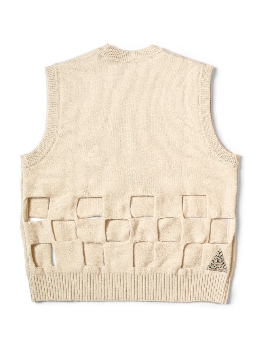 7G ウール ウィンドペンBIGベスト | KAPITAL