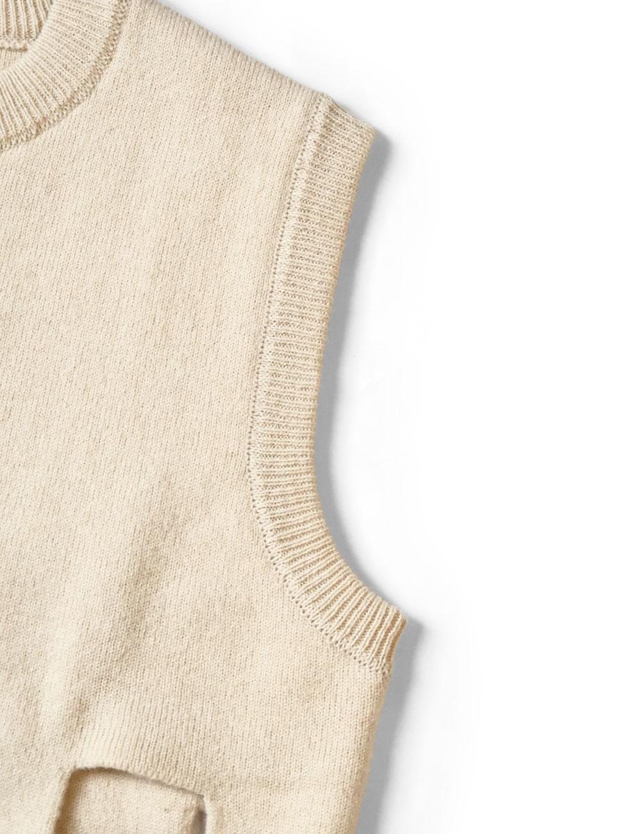 7G ウール ウィンドペンBIGベスト | KAPITAL