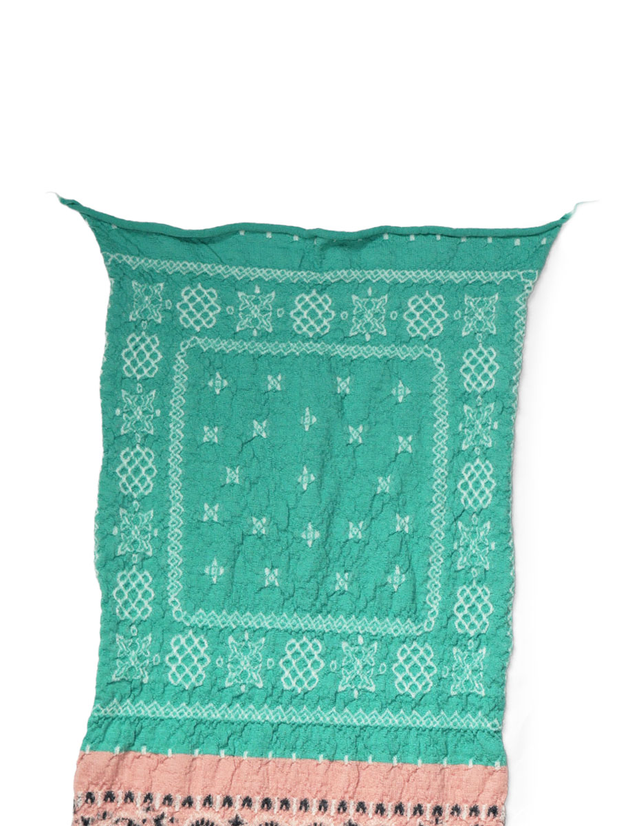 縮絨ウール パステルバンダナクロスHAPPYマフラー | KAPITAL