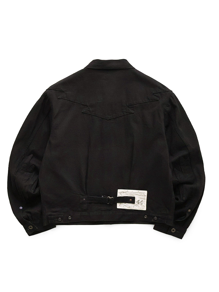 11.5ozブラック×ブラックデニム サンダーバードJKT | KAPITAL
