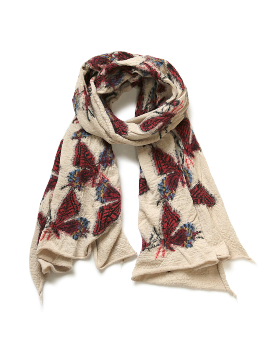 KAPITAL 縮絨ウールマフラー （バオバブ） キャピタル 縮絨ウール バオバブマフラー KAPITAL