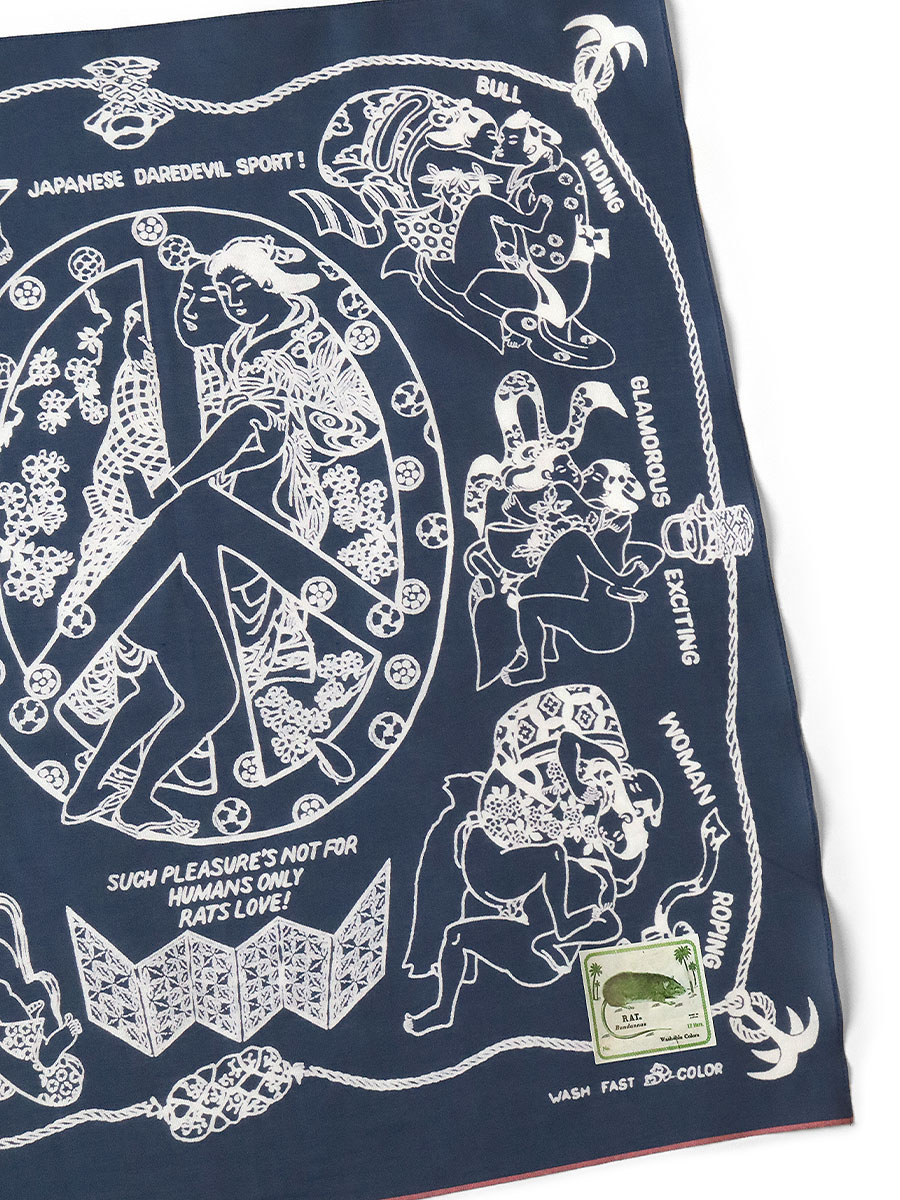 fastcolor セルビッチバンダナ(YOBAI) | KAPITAL