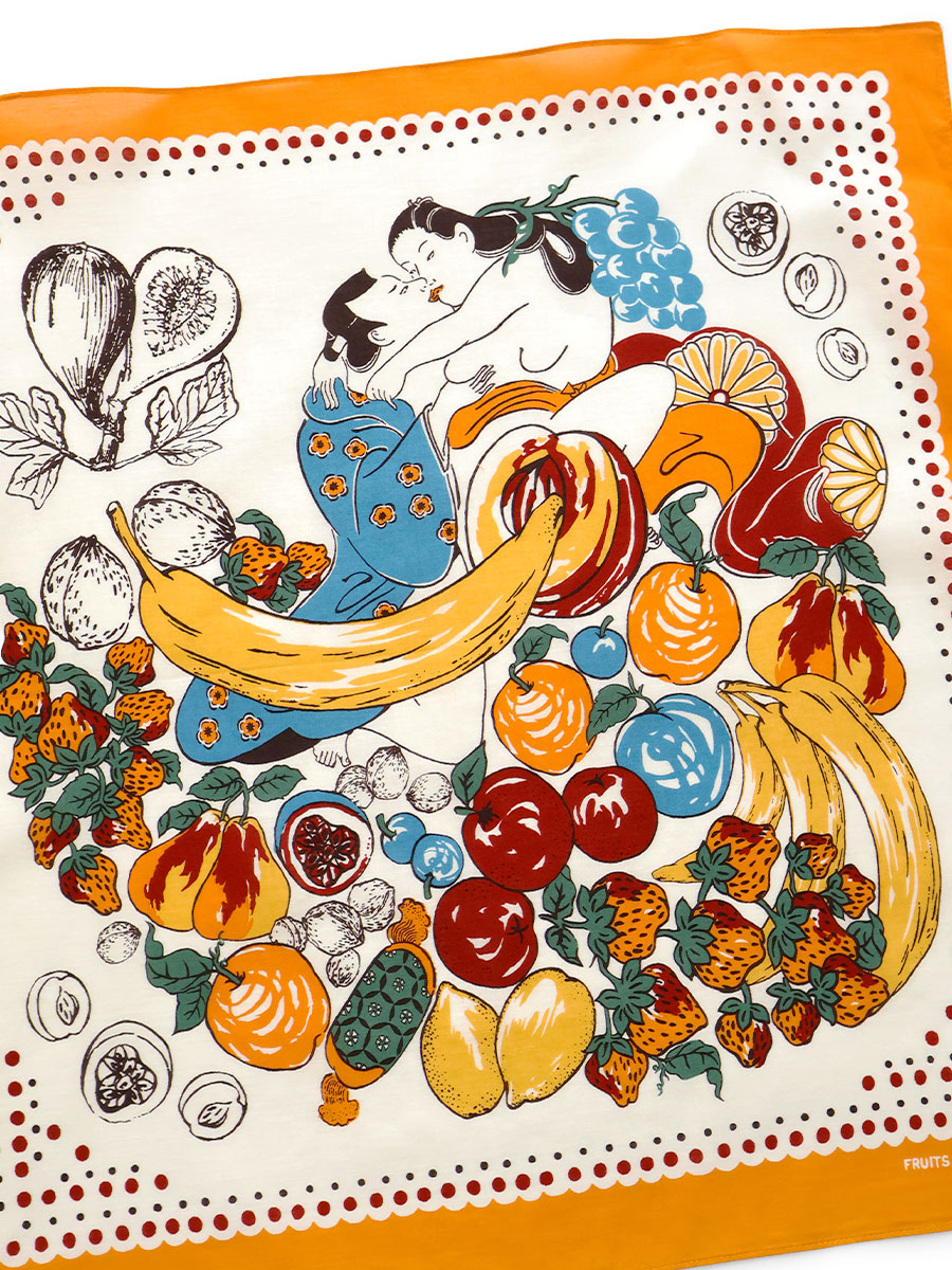 カラーバンダナ（FRUITS SHUNGA） | KAPITAL