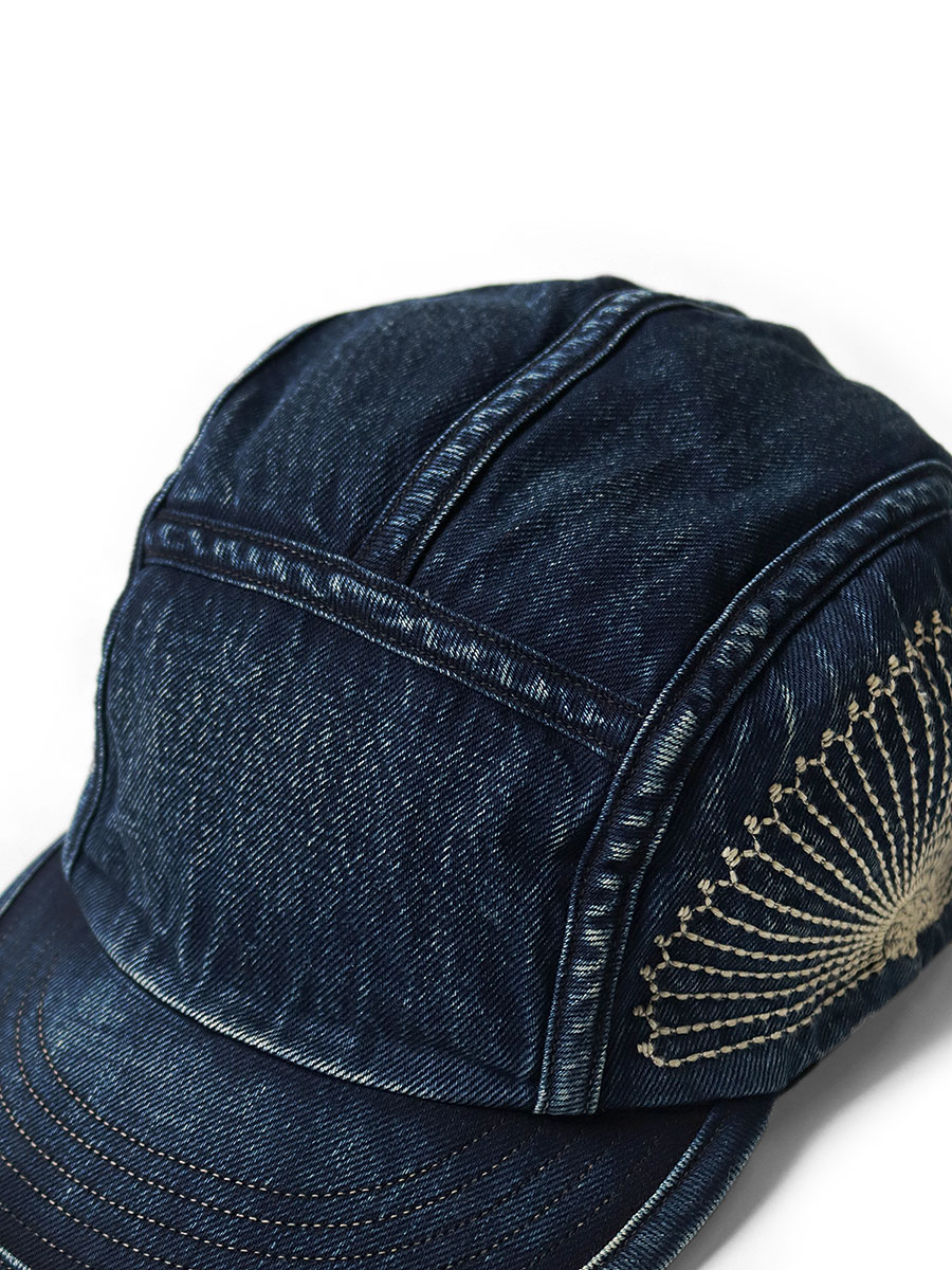 KAPITAL 10ozIDG×IDGデニム　キャンプCAP（風呂敷刺繍） 10ozIDG×IDGデニム キャンプCAP（風呂敷刺繍） | KAPITAL