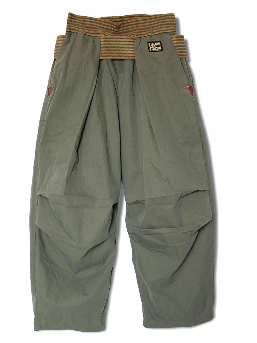 KAPITAL リップストップARMYシモキタジャンボパンツ