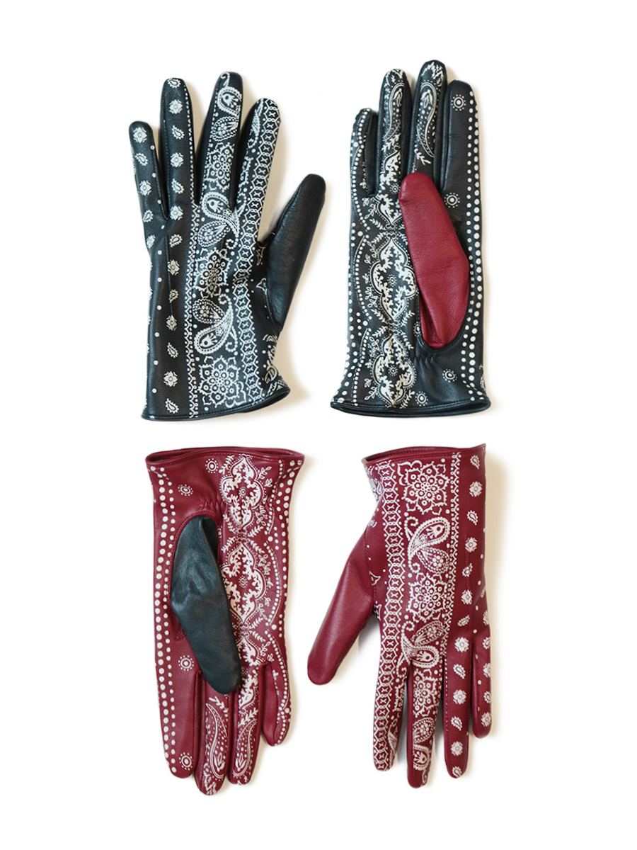 BANDANA LEATHER GLOVE