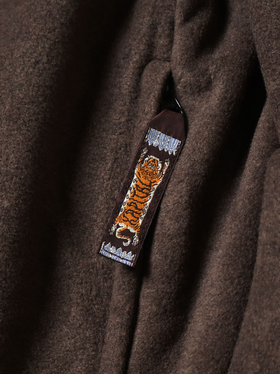 KAPITAL キャピタル リバース フリース BIG クルー スウェット KAPITAL (キャピタル) リバースフリース BIGクルースウェット
