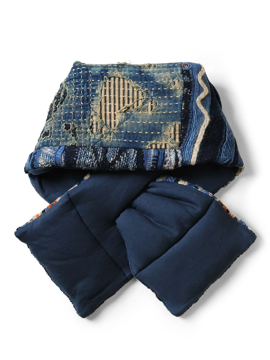 BORO×GAUDYニット KESAマフラー | KAPITAL