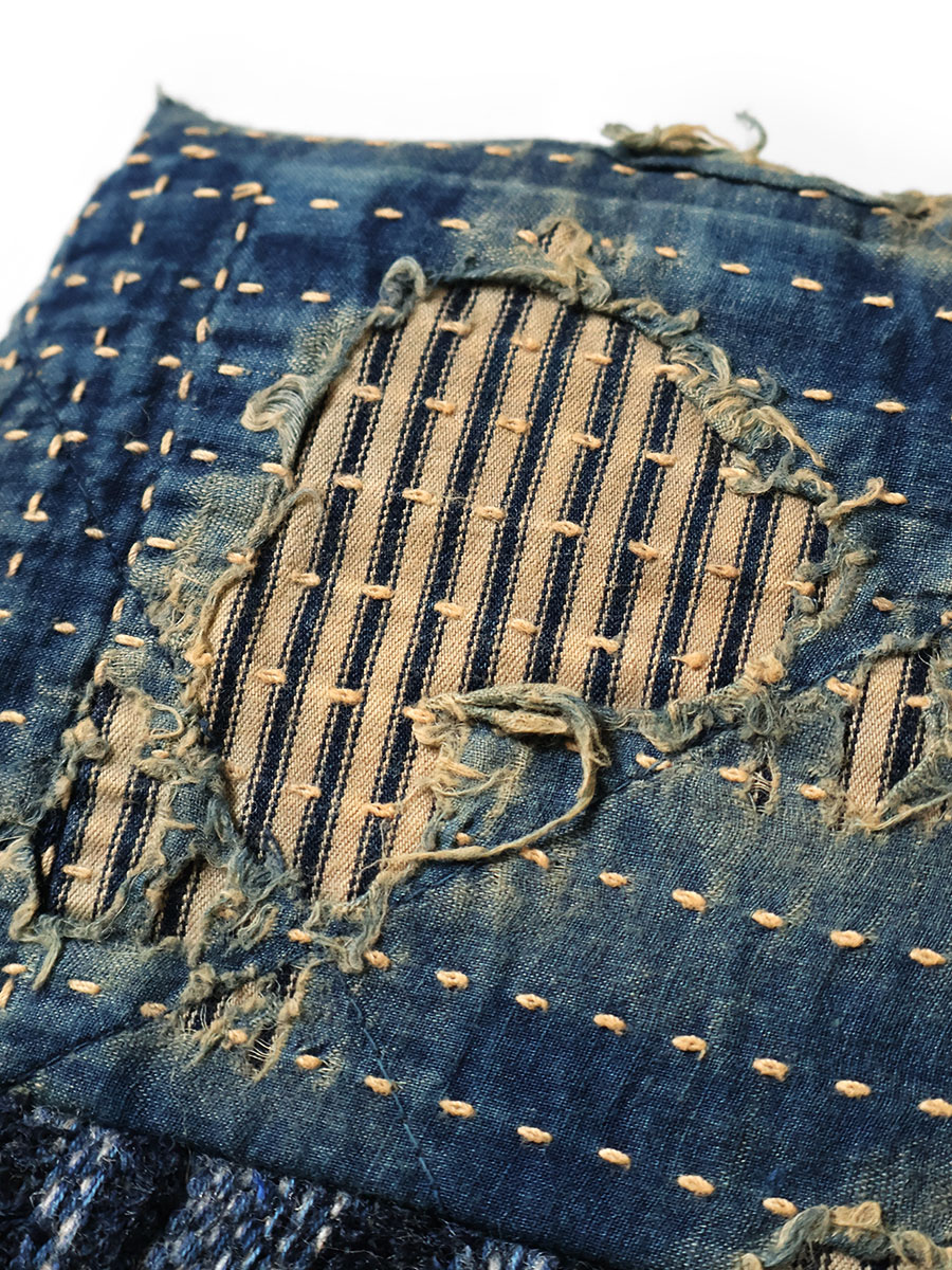 BORO×GAUDYニット KESAマフラー | KAPITAL