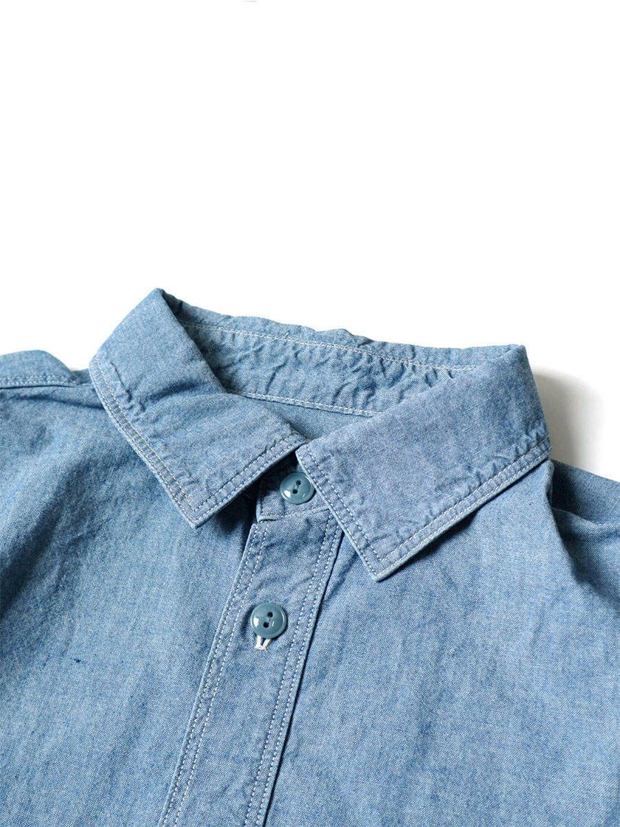 シャンブレー ワークシャツ(HAPPYS刺繍) | KAPITAL