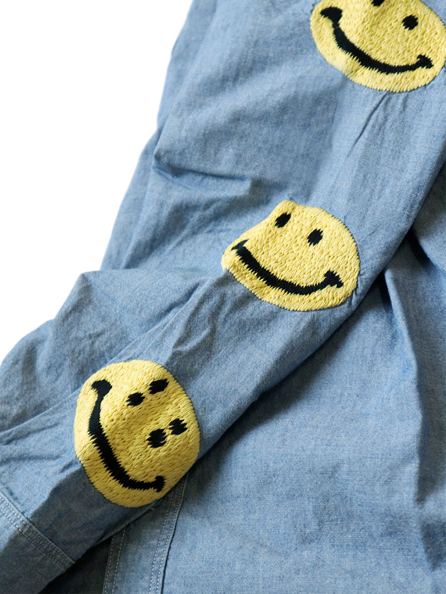 シャンブレー ワークシャツ（HAPPYS刺繍） | KAPITAL