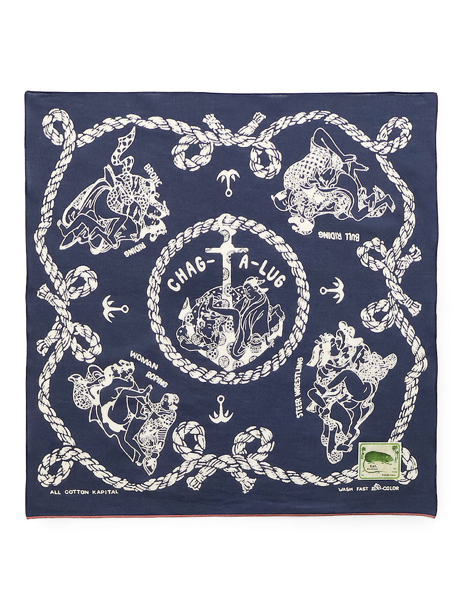 KAPITAL オーバーサイズ バンダナ柄 ナイロン切替 カーディガン 19SS Bandana | KAPITAL