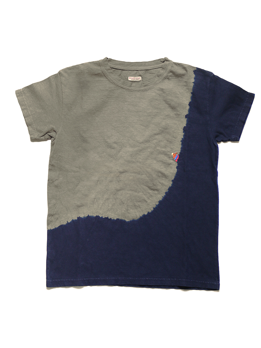 キャピタル IDG天竺 ヒッピーロンT（刺し子パッチワーク）