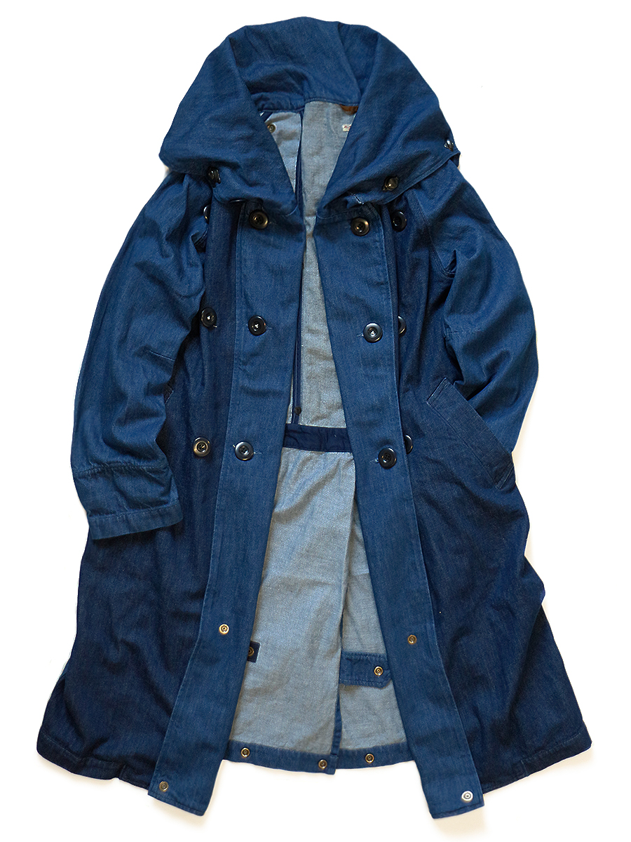 11 5ozデニム トールtri Pコート Kapital