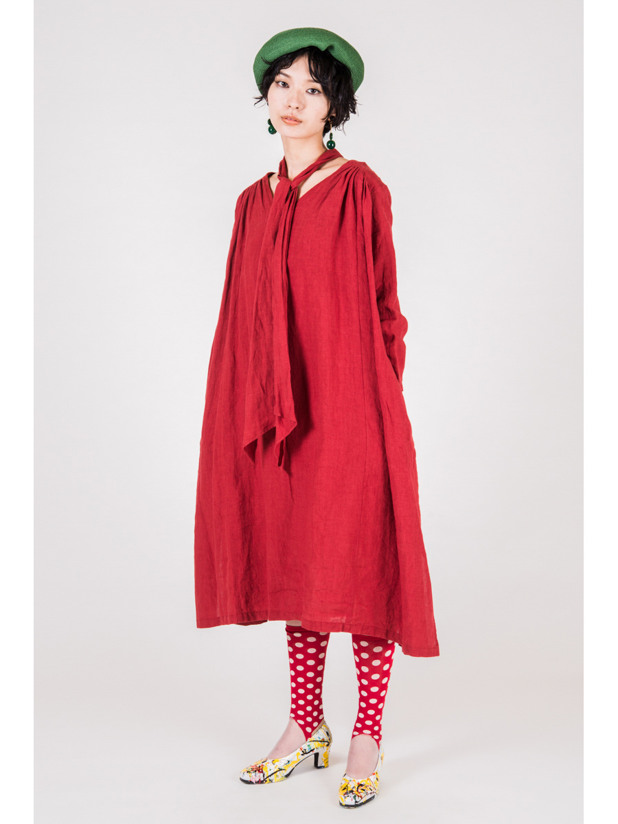 品多く Kapital キャピタル ワンピース チョーカードレス リネン フレンチクロス ロングワンピース マキシワンピース Www Newbalticdance Lt