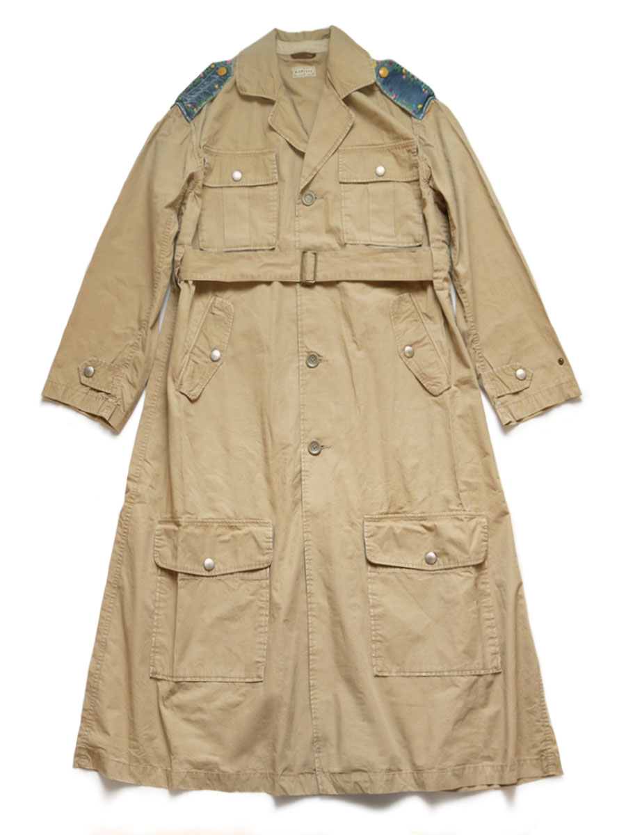 KAPITAL リップストップ アーミーグルカコート | chaofightshop.com