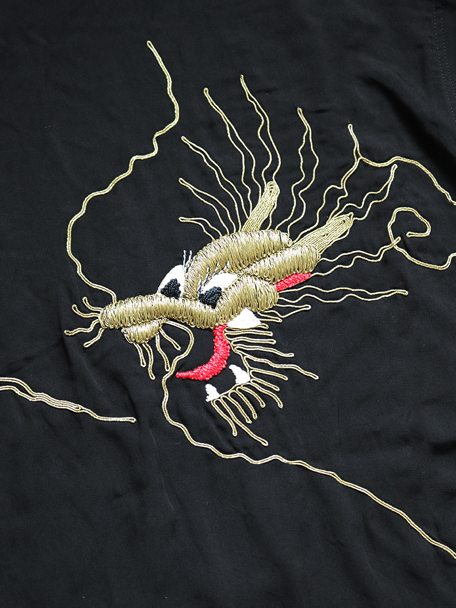 レーヨン KAKASHIシャツ（ドラゴン刺繍） | KAPITAL