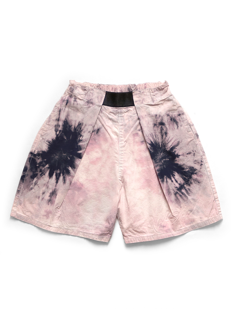 綿ダンプ イージービーチgoショートパンツ Ashbury Dyed Kapital