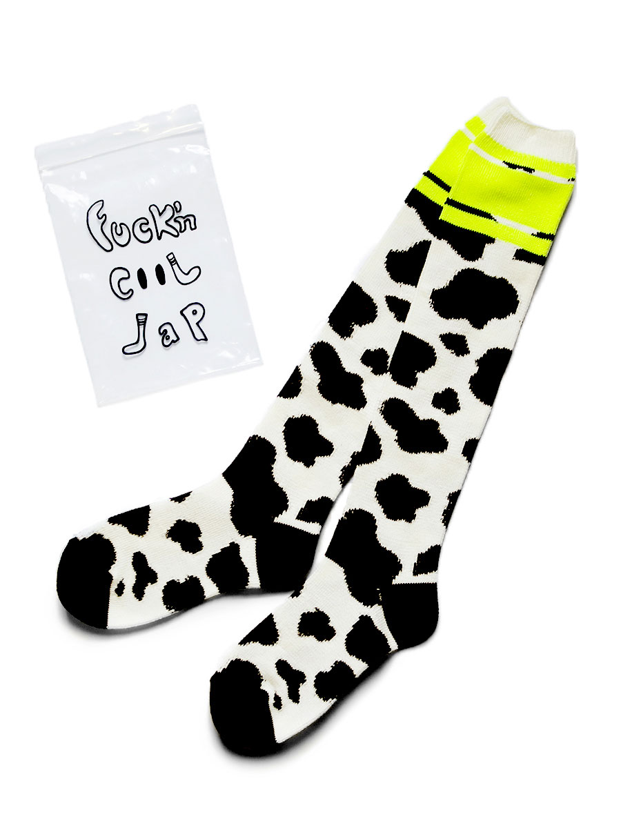 96本 牛柄 スケーターズニーハイ Kapital 96本 牛柄 スケーターズニーハイ Kapital