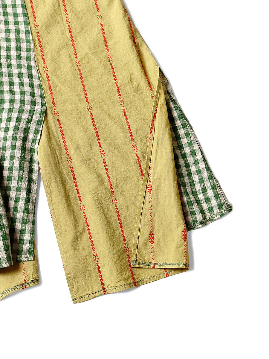 クレイジーパッチワーク ランプワンピース Kapital