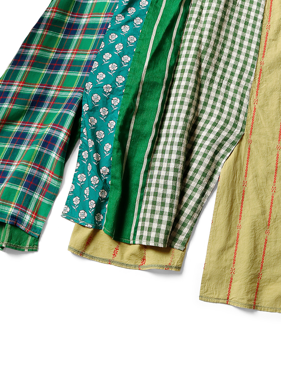 クレイジーパッチワーク ランプワンピース Kapital