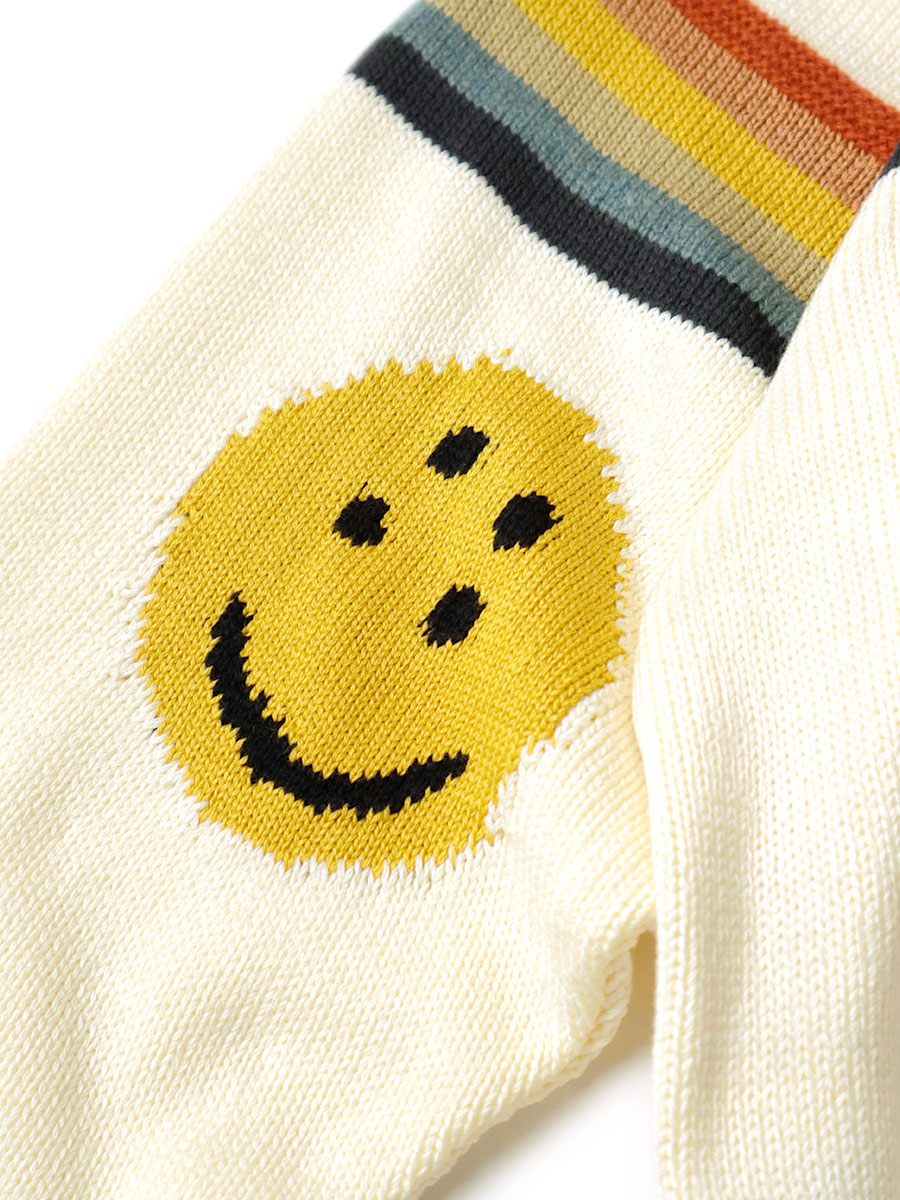 5g 綿ニット Rainbow Rainbowy クルーセーター Kapital