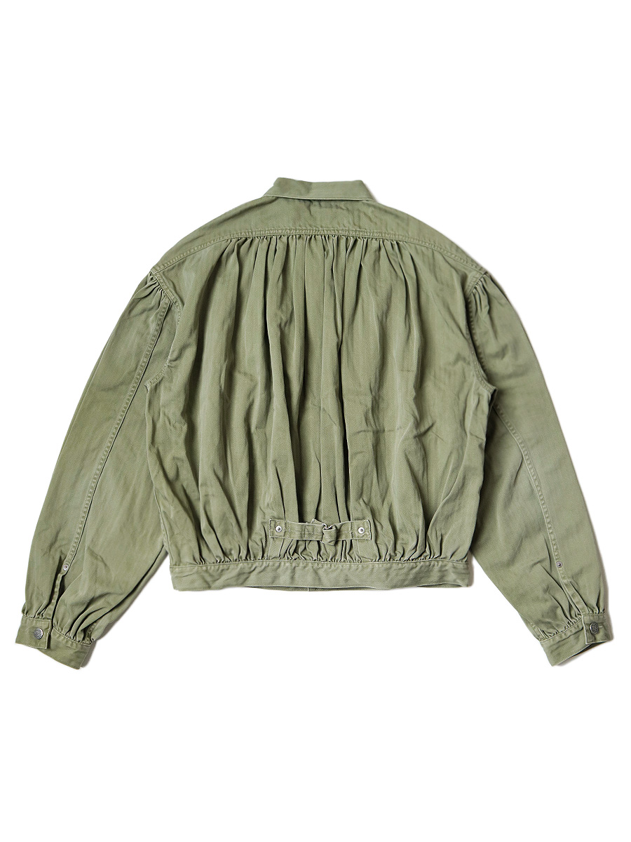硫化ヘリンボン ジプシーブラウス1ST JKT | KAPITAL