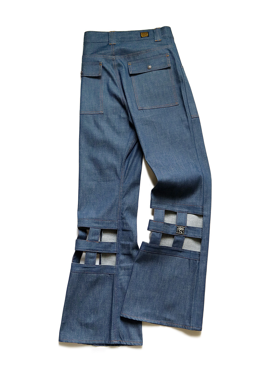 11 5ozデニム ウィンドペンブッシュパンツ M S Kapital