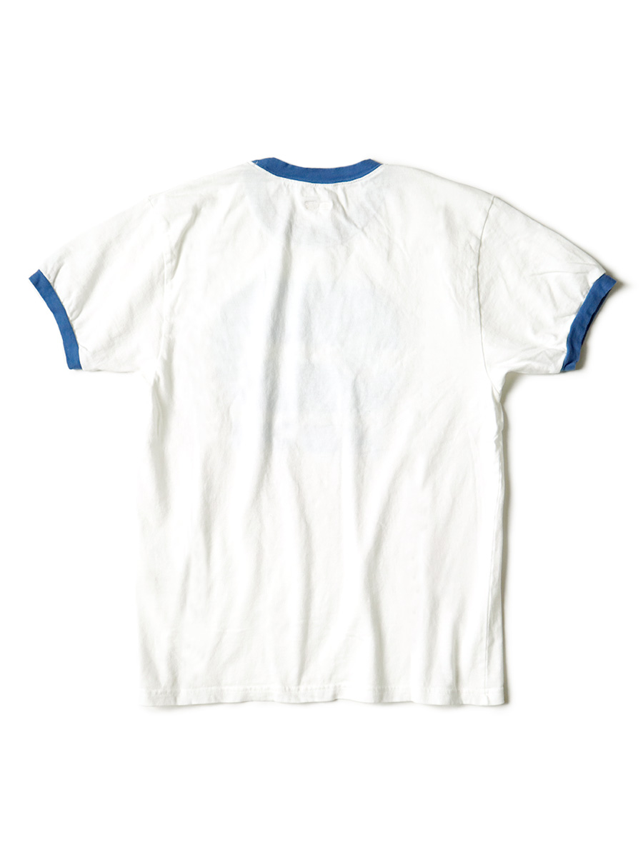 Kapital 20/-天竺 リンガーT（SUNBOWY pt）(ホワイト)（Kapital