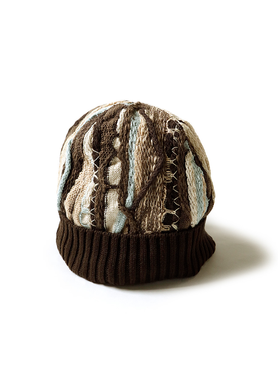 新作人気kapital 7G ニット GAUDYバケットHAT