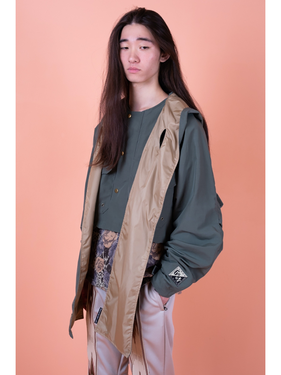 KAPITAL Jacket  Cross x TUGIHAGI Fleece Hutte Anorak