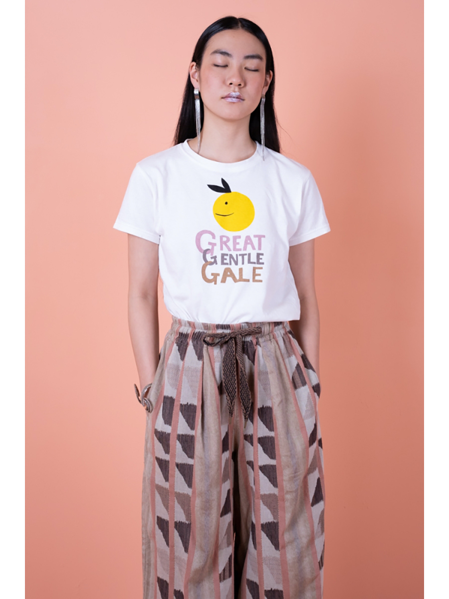 20/-天竺　ルーキークルーT（ブラケットKAPロゴpt） レッド XL