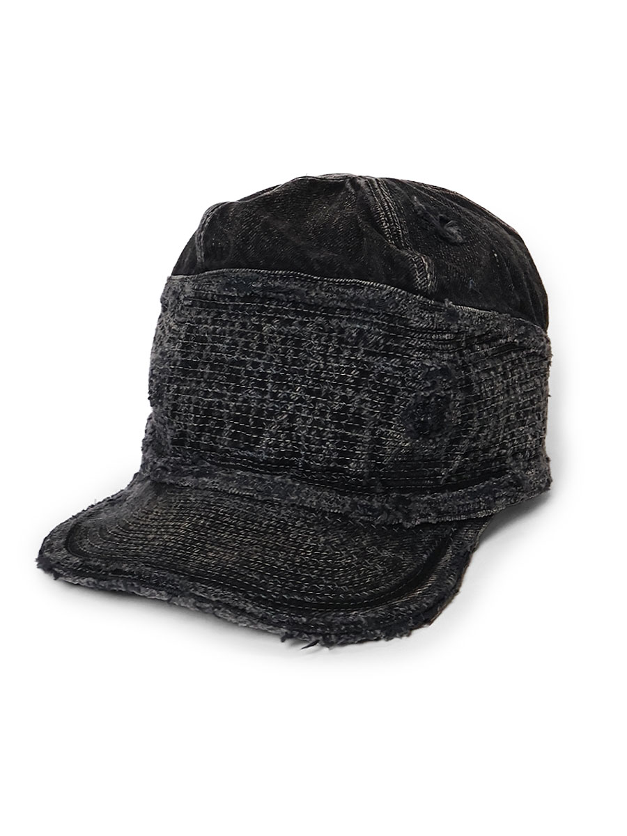 KAPITAL キャピタル インディゴ ワークキャップ 帽子 ヒッコリーデニム KAPITAL キャピタル インディゴ ワークキャップ 帽子 ヒッコリー