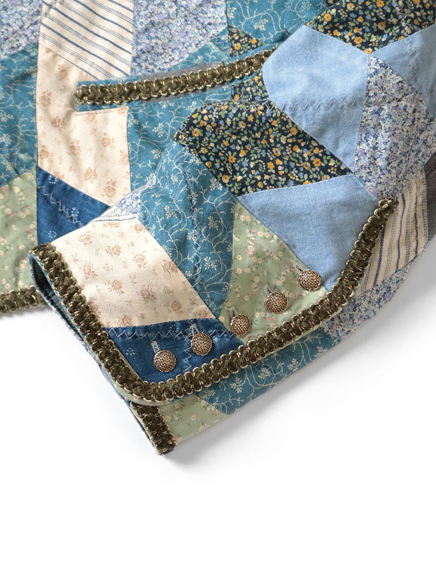 YABANEキルトパッチワーク シャトーボレロ | KAPITAL 