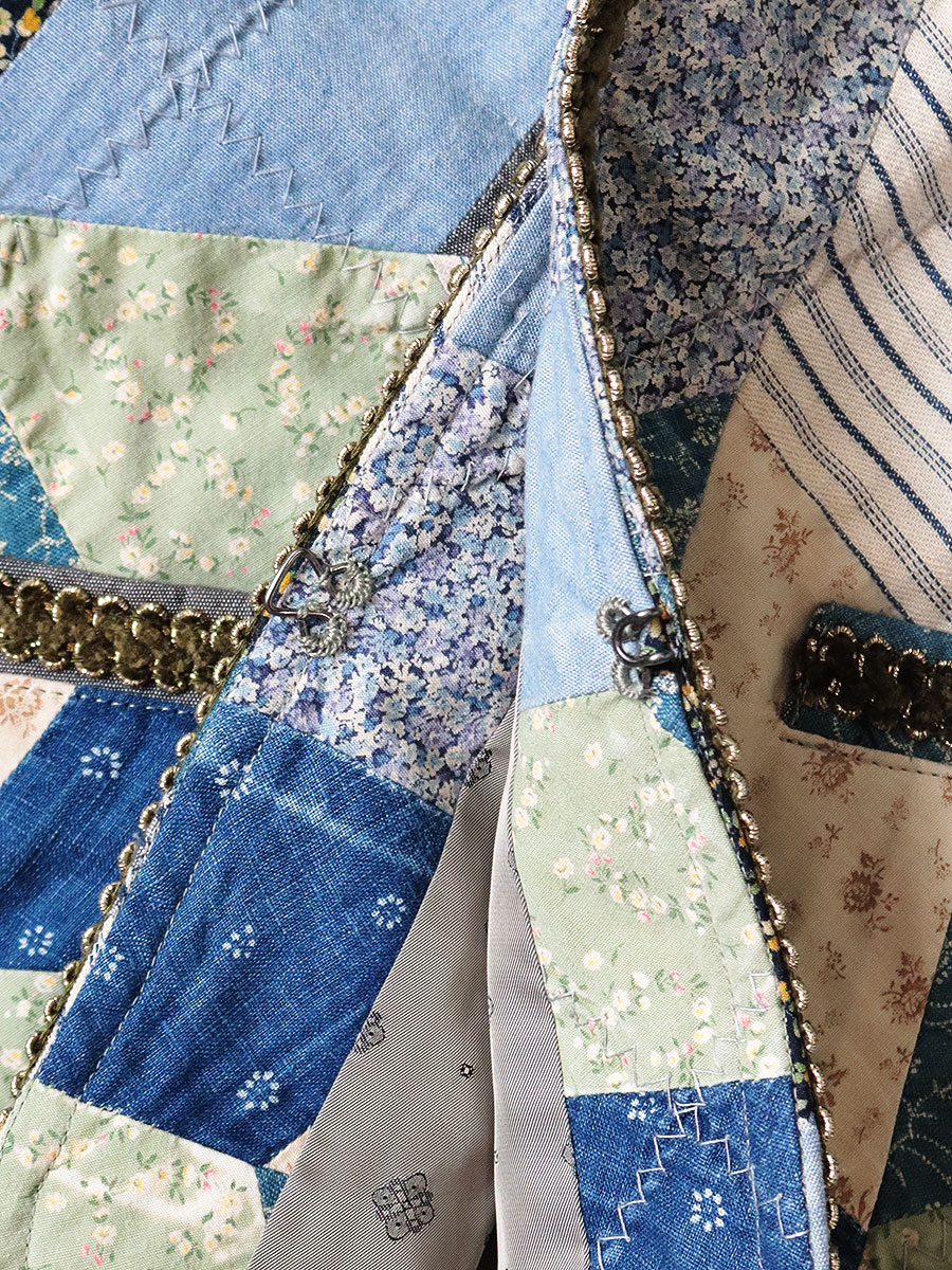 YABANEキルトパッチワーク シャトーボレロ | KAPITAL 