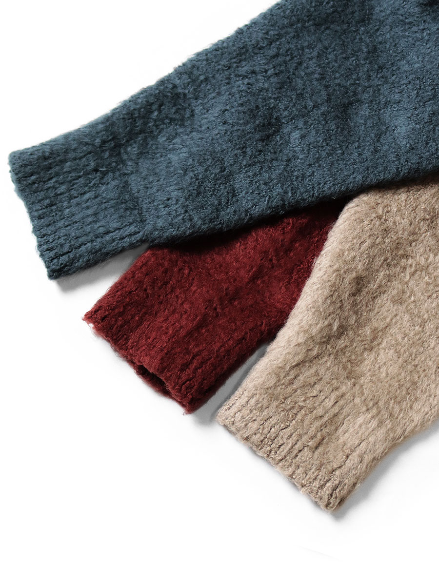 7G シャギーニット ボードシャツ | KAPITAL
