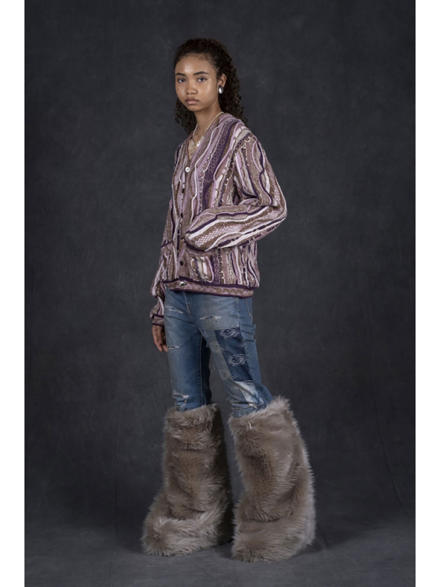 Sold Out】ジーフォア｜G/FORE｜ECO FUR レッグウォーマー