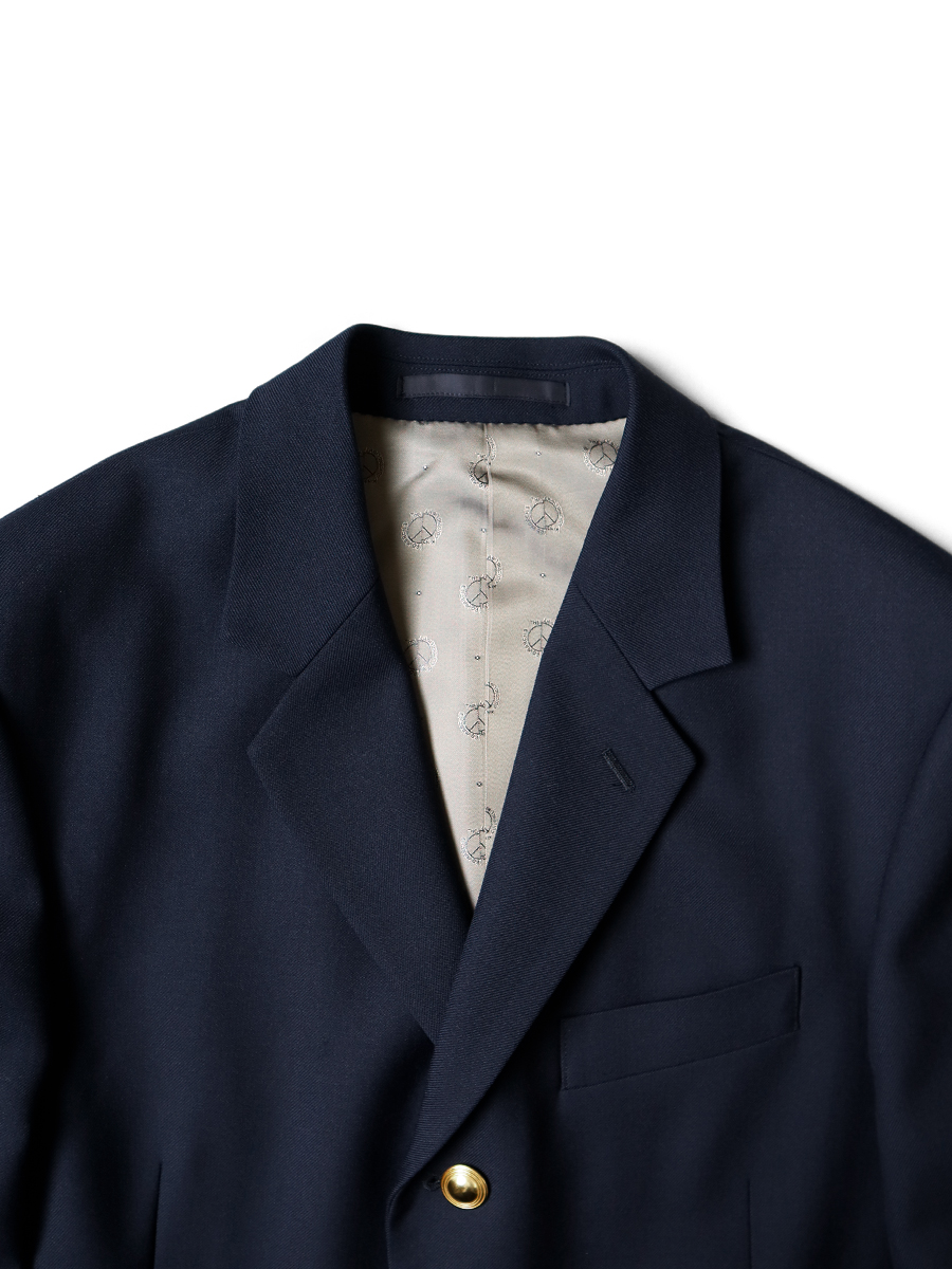 スプリングウールサージ カットアウトエルボーJKT | KAPITAL
