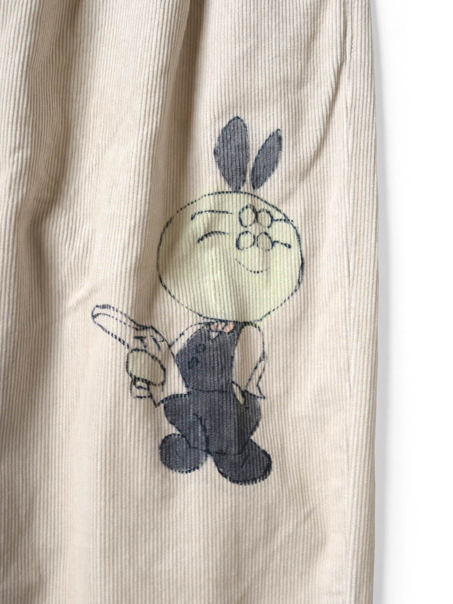 14Wコーデュロイ IVYパンツ(メモリアルペイントモデル) | KAPITAL